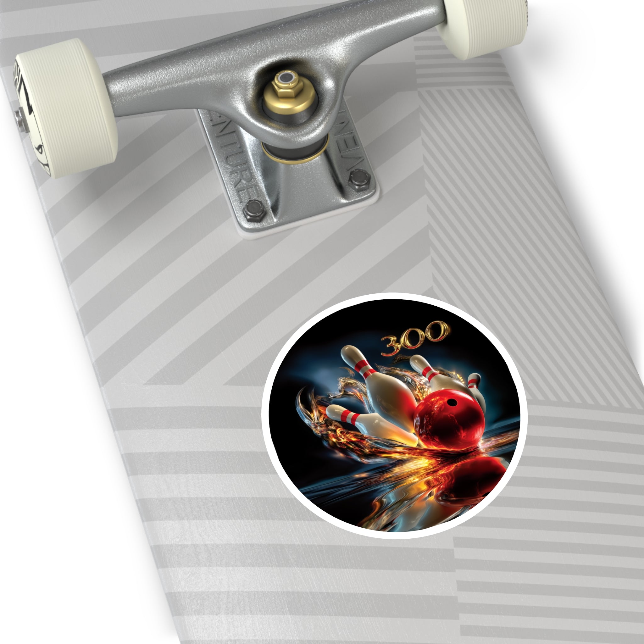 Fiery Violin Devil Sticker, Musical Art, Fantasy Design, Dramatic Gothic Aesthetic