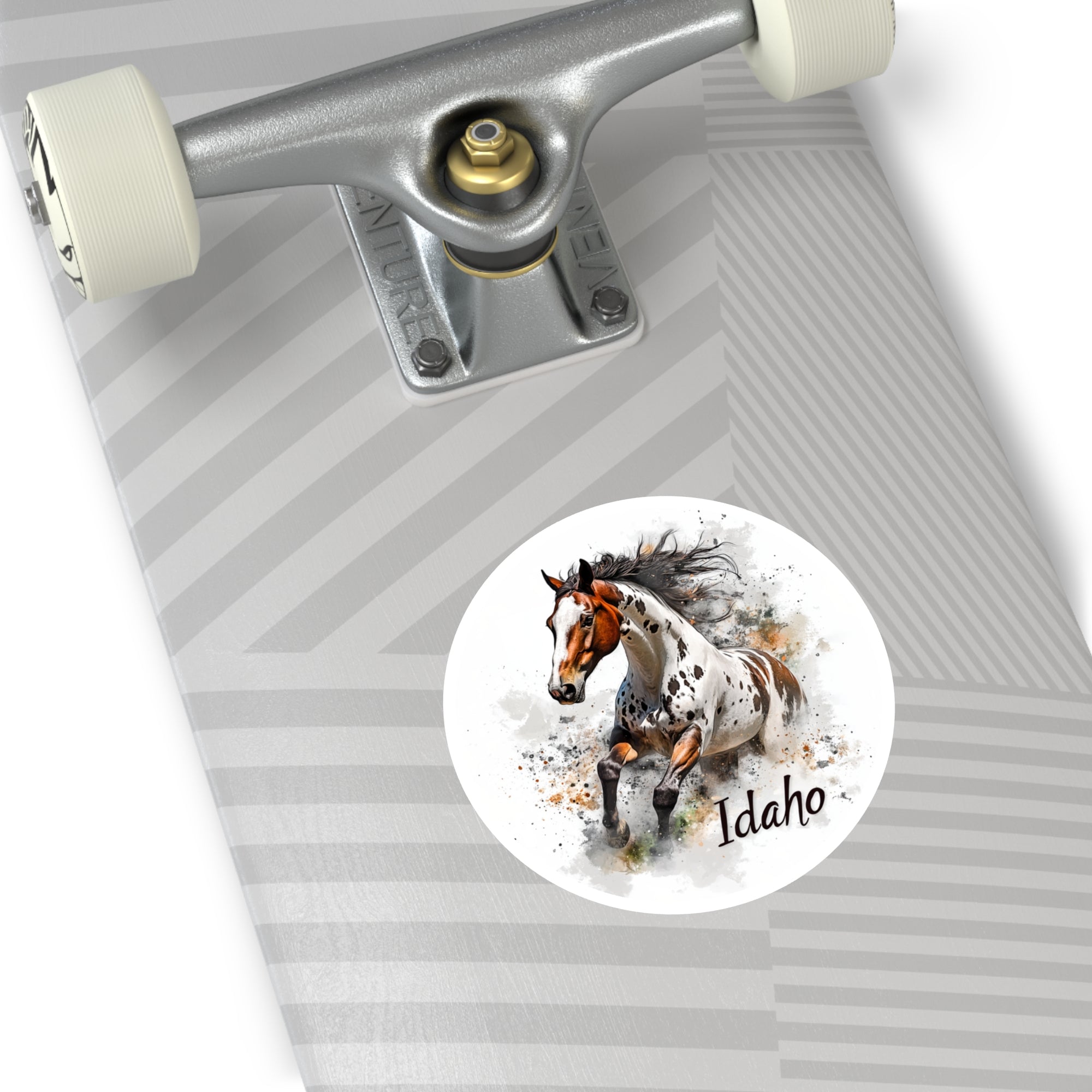 Idaho Appaloosa, Western Horse Sticker, Laptop or Journal, State Animal Art