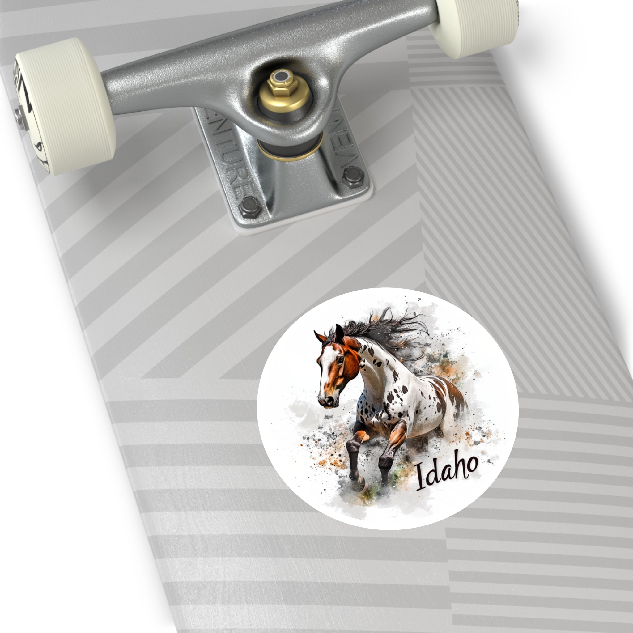 Idaho Appaloosa, Western Horse Sticker, Laptop or Journal, State Animal Art