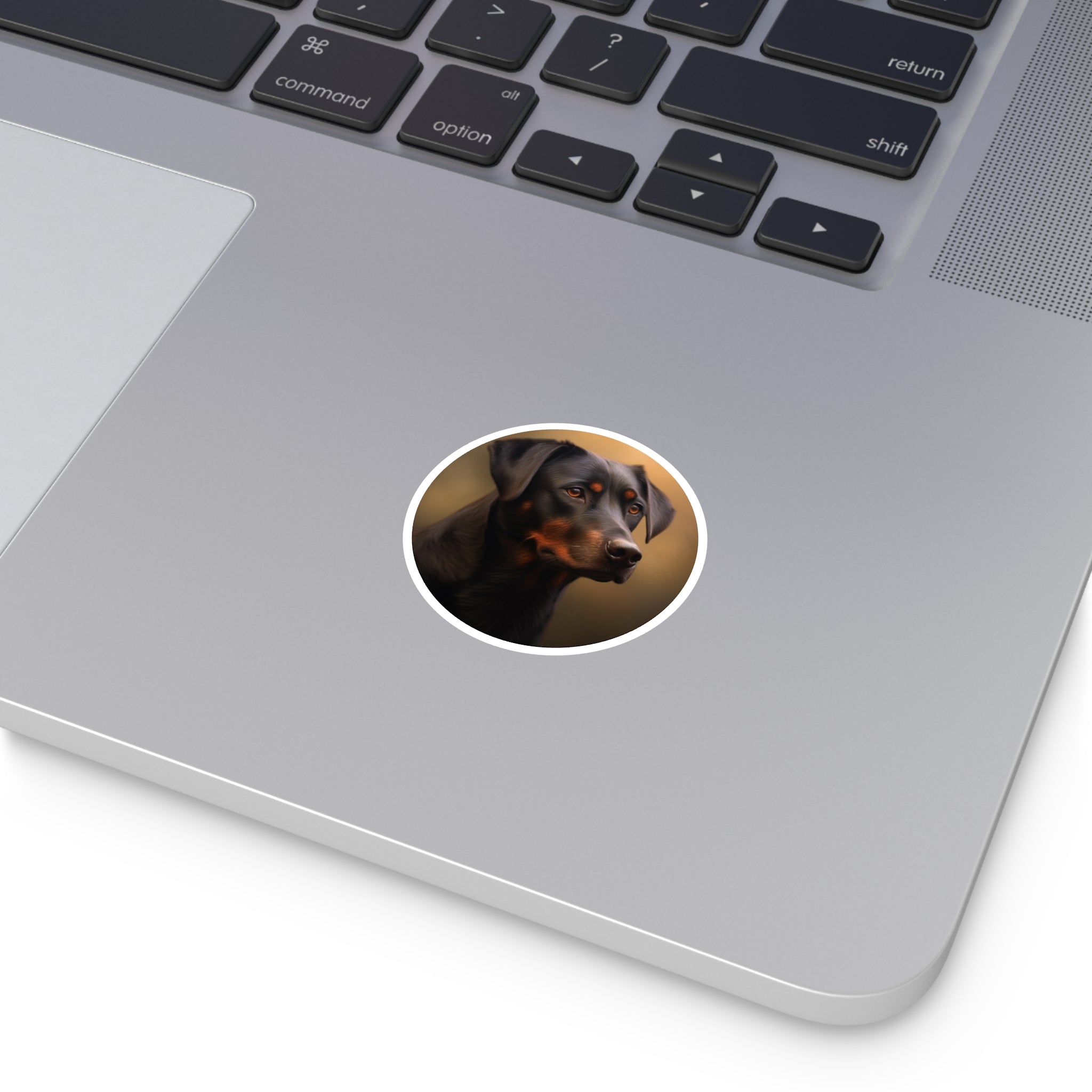 Dog Portrait Sticker, Realistic Art, Pet Decor, Animal Lover Gift