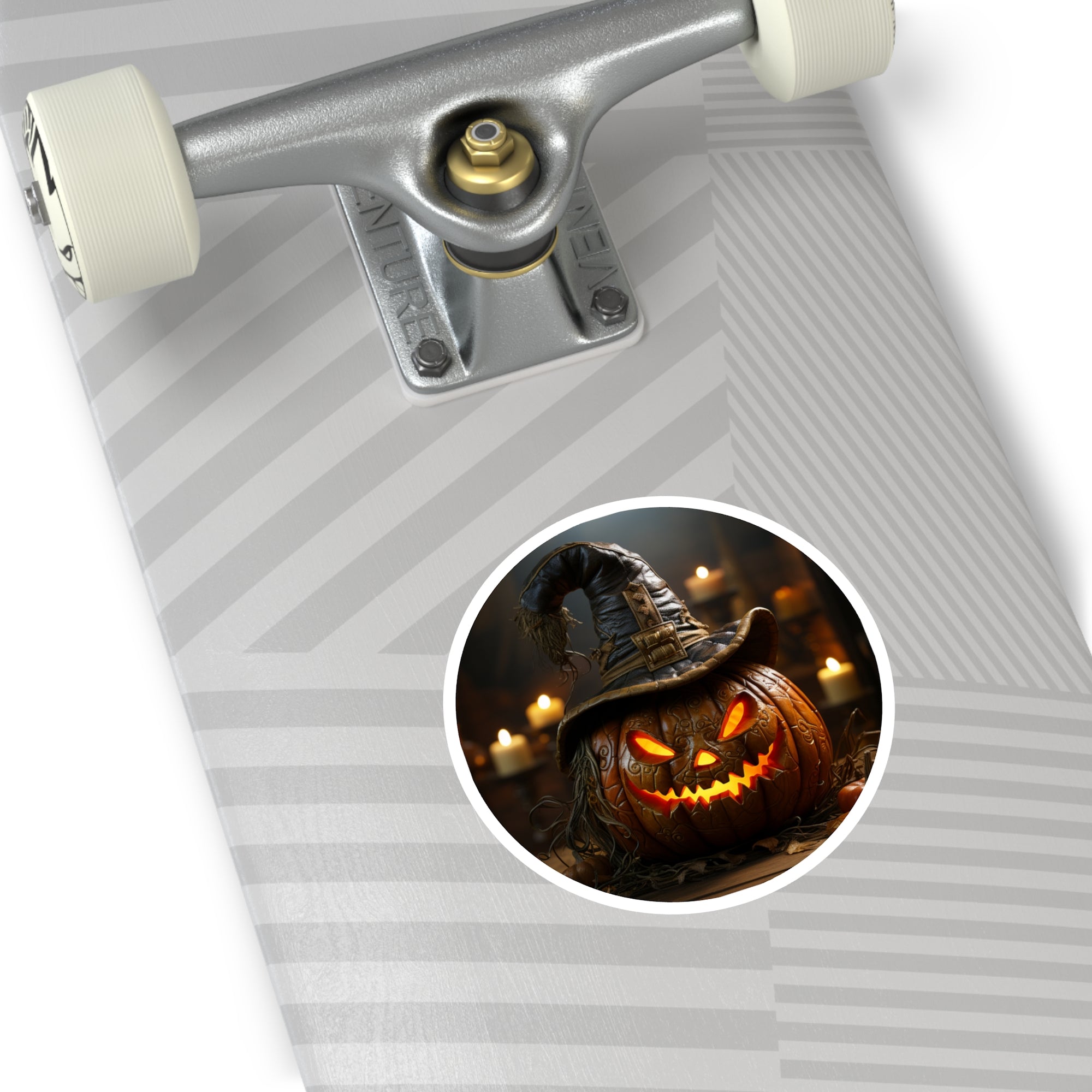 Pumpkin Face, Halloween Sticker, Fun Decor, Seasonal Gift