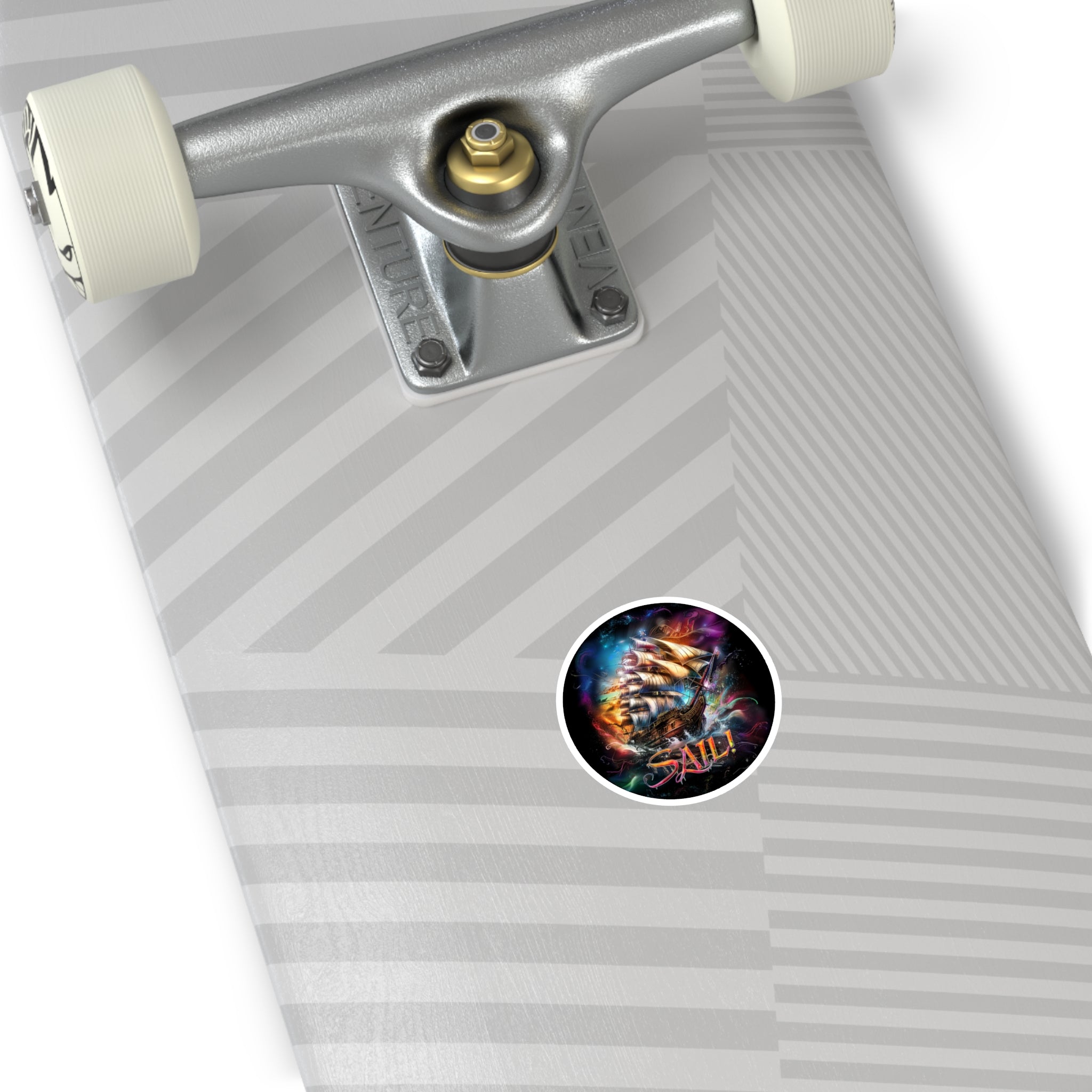 Vibrant Sailboat Stickers | Nautical Decor, Laptop Stickers, Gifts for Sailors, Adventure Stickers, Home Decor