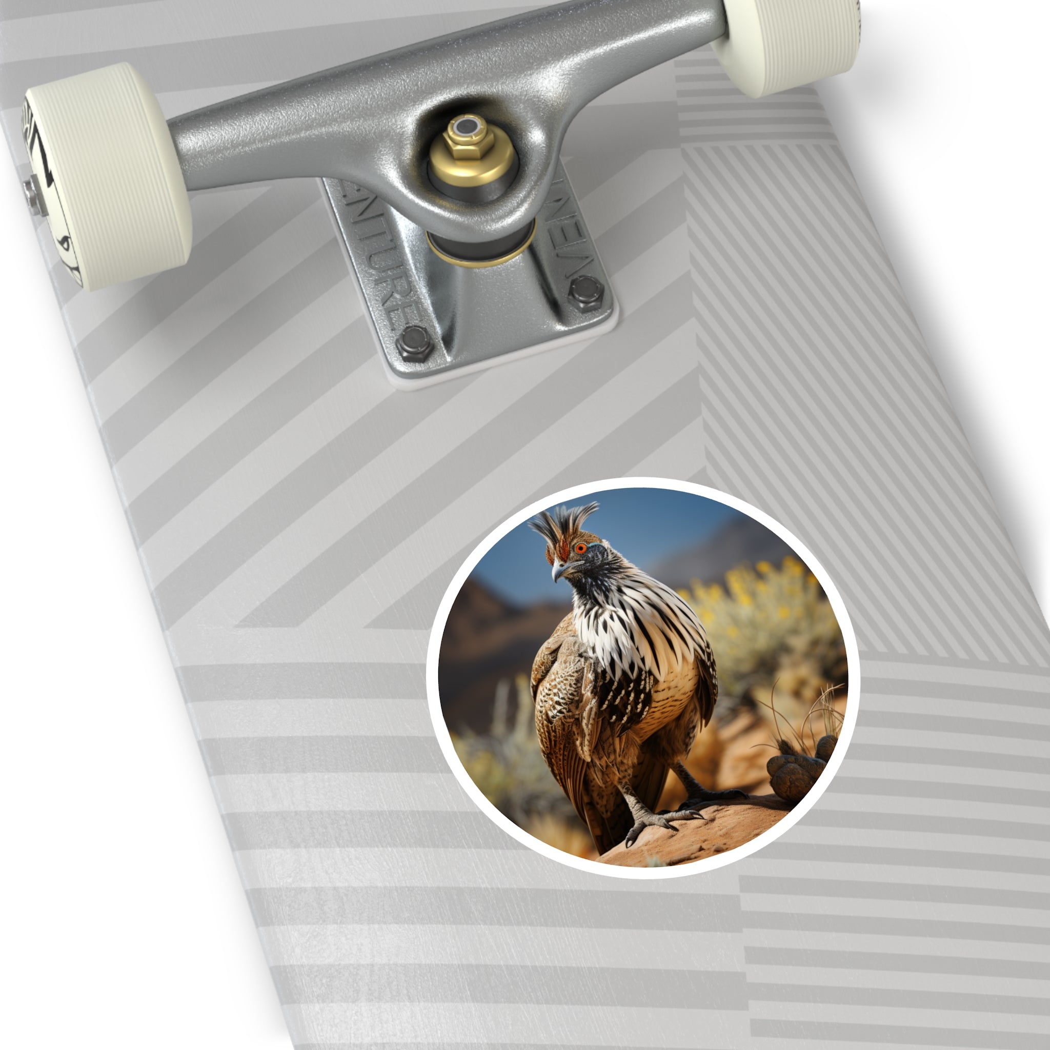 Greater Sage Grouse Sticker, Desert Wildlife Art, Realistic Bird Design, Nature Collector