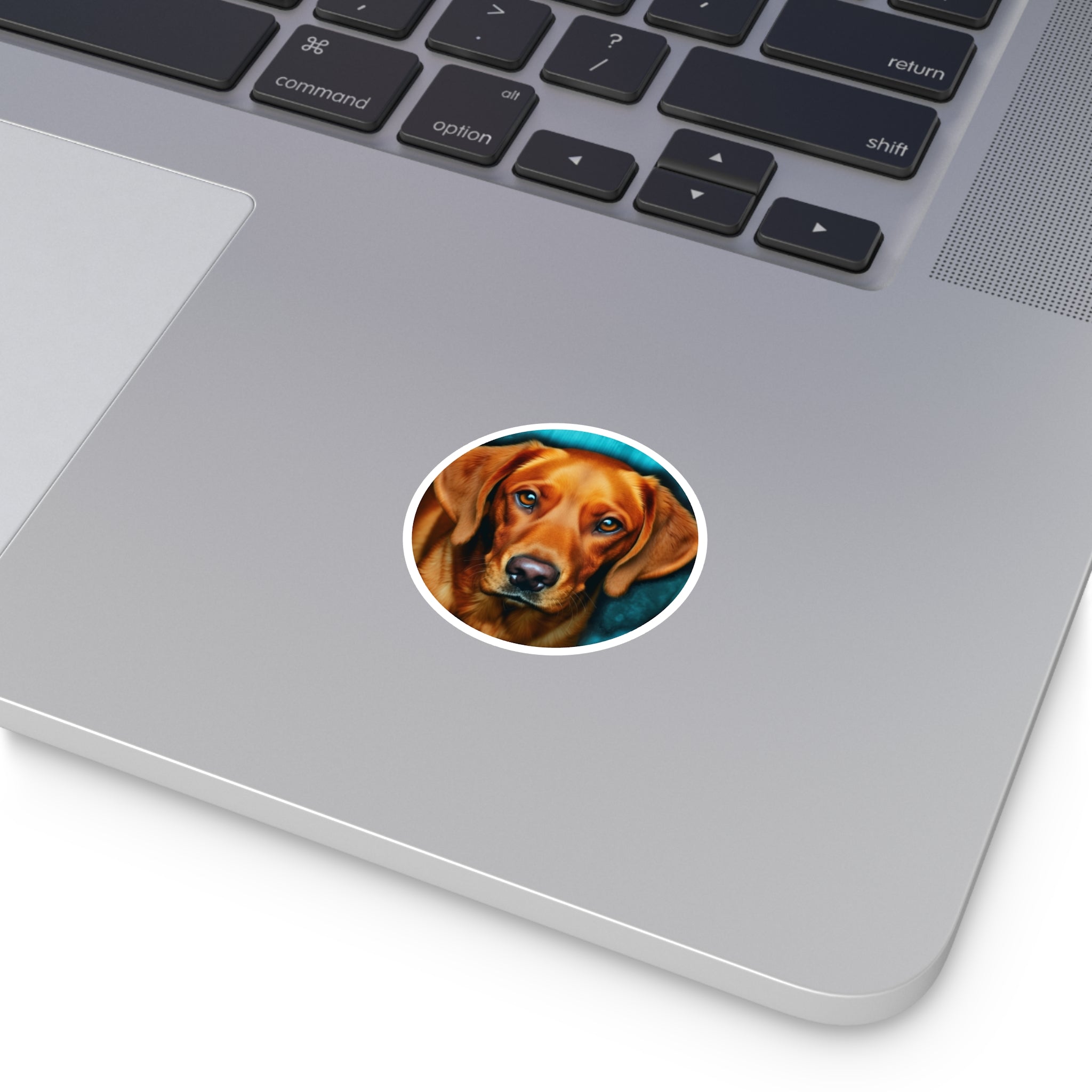 Labrador, Realistic Sticker, Laptop Decal, Gift for Dog Lovers