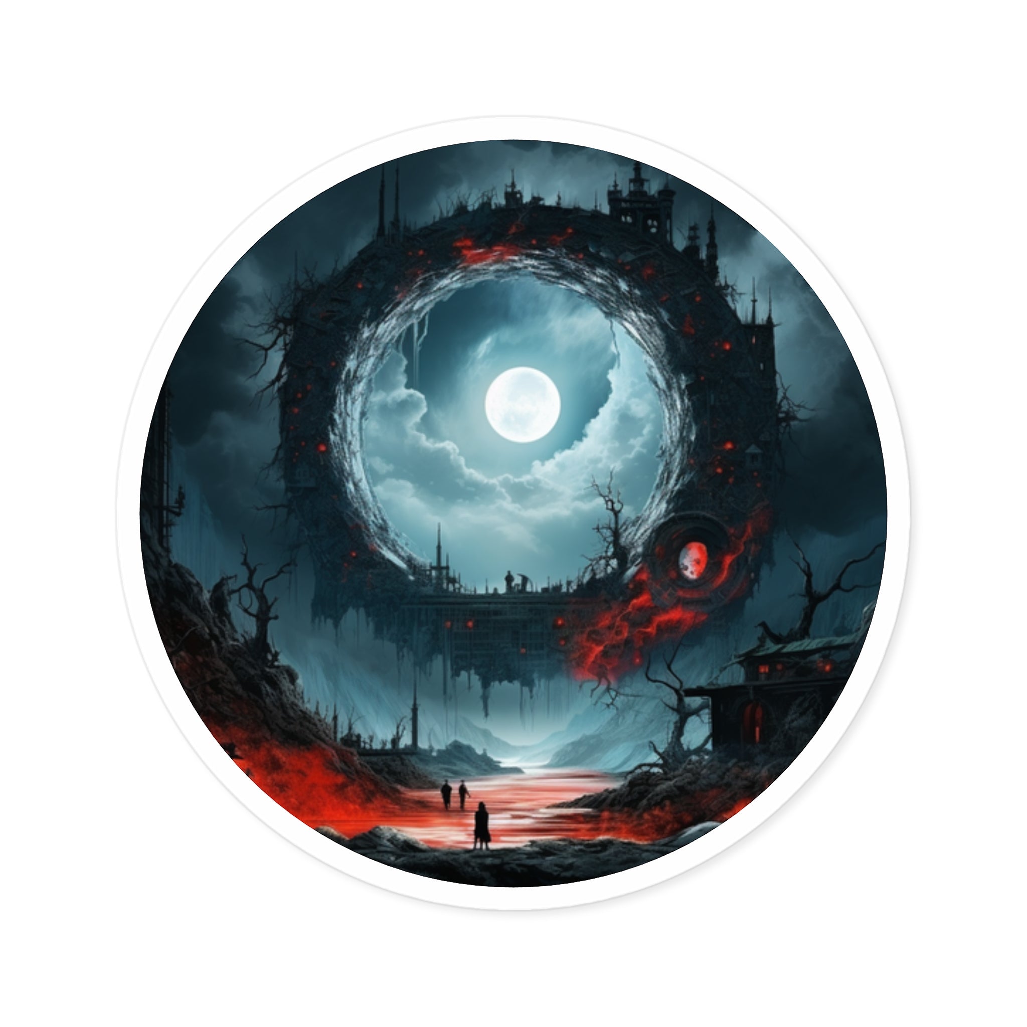 Letter O Animated Design, Fantasy World Sticker, Dreamy Decor