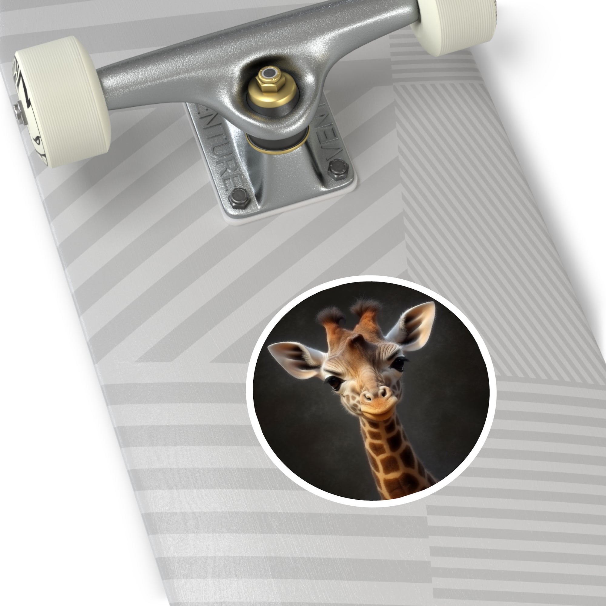 Baby Giraffe, Realistic Animal Sticker, Cute Gift, Safari Theme