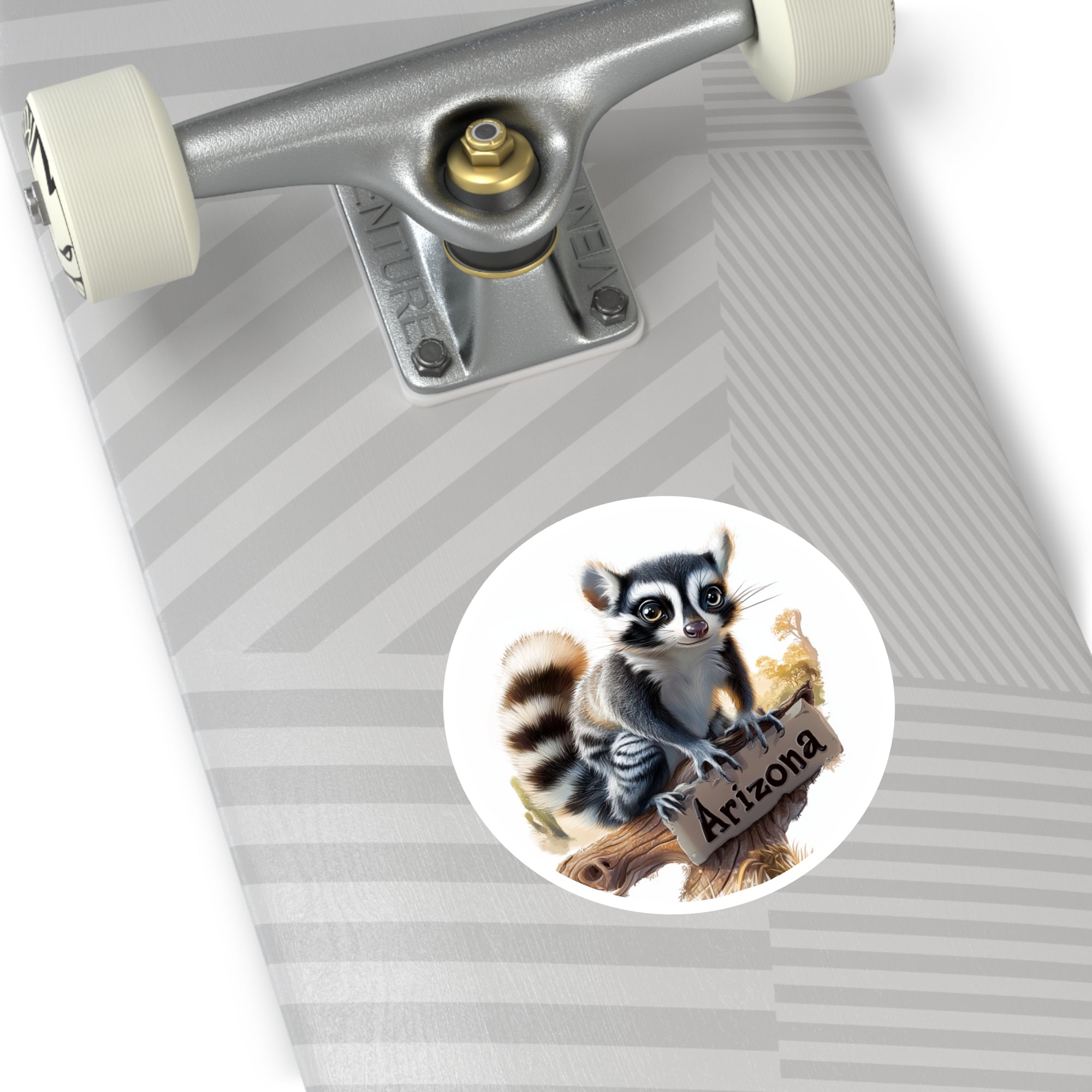 Arizona Ringtail, Desert Wildlife Sticker, Laptop or Water Bottle, State Animal Art