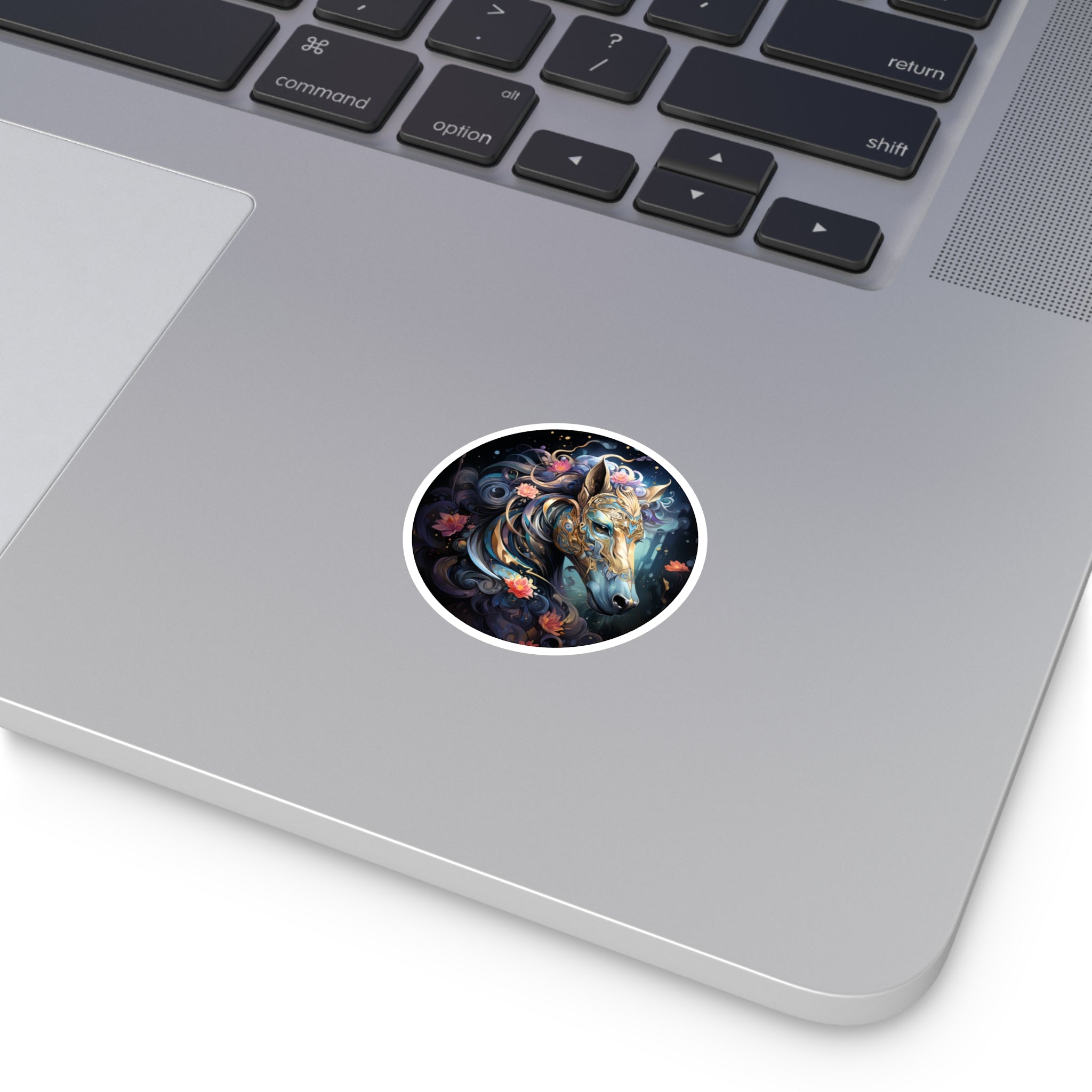 Decorative Horse, Fantasy Art Sticker, Laptop Decor, Creative Gift