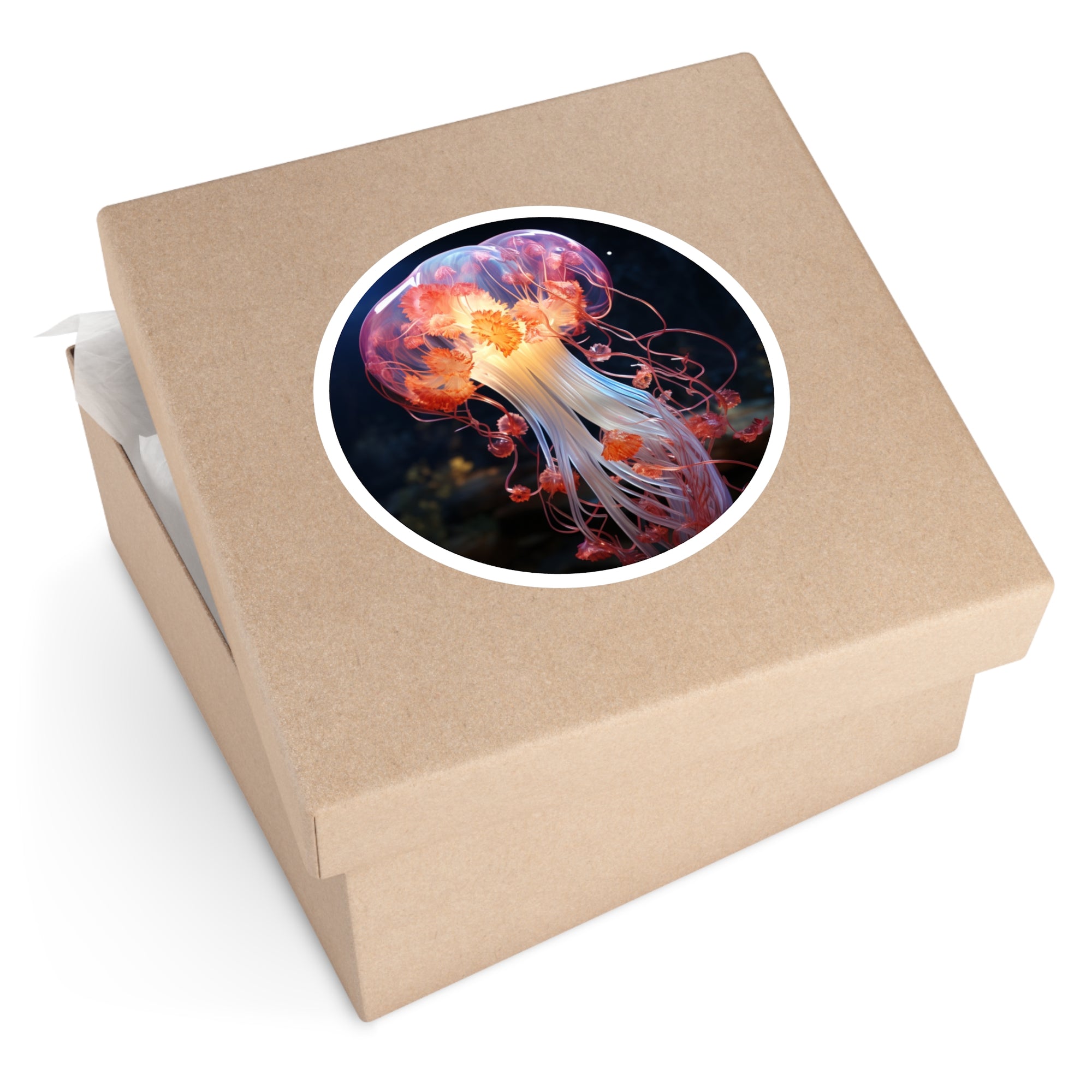 One-of-a-Kind Jellyfish Sticker