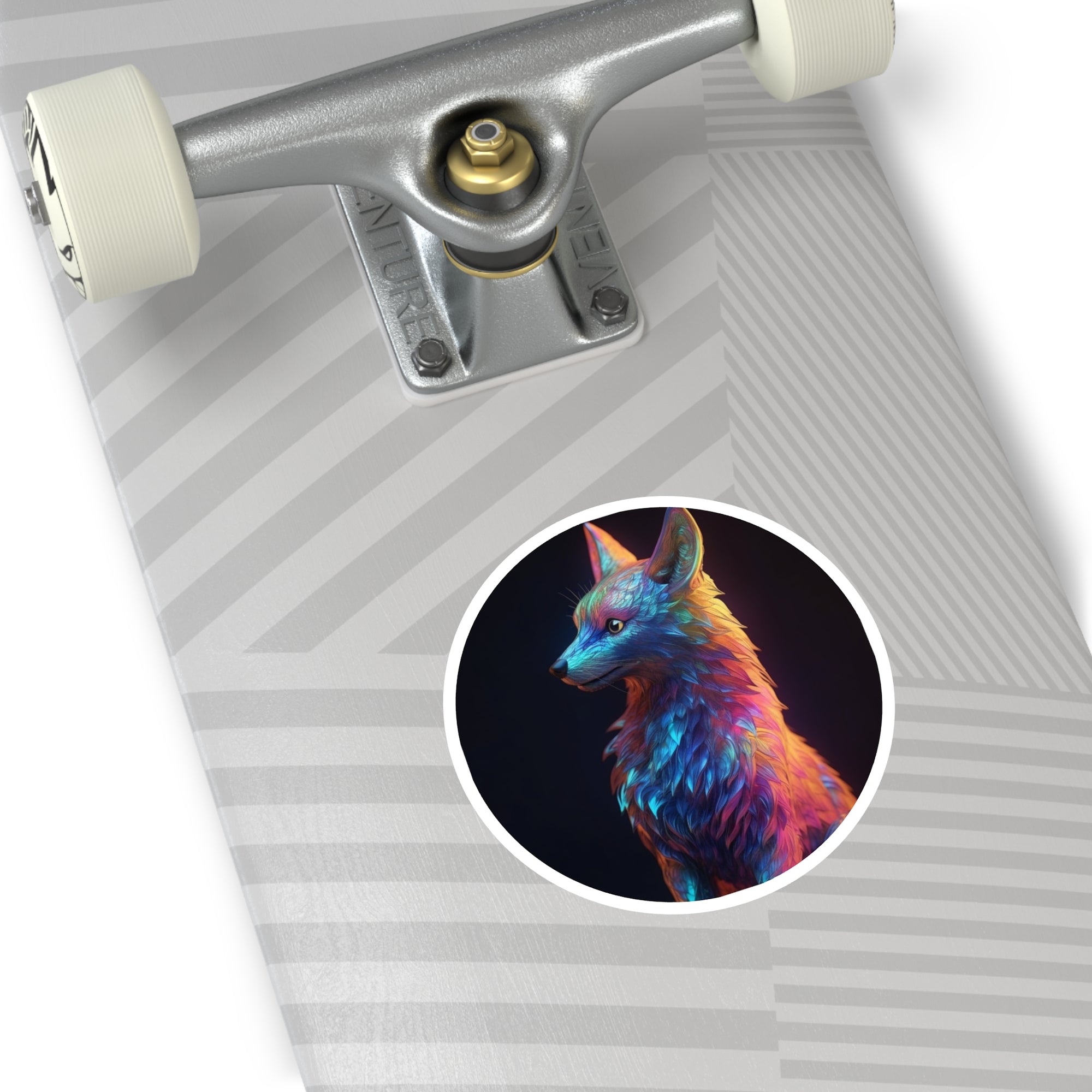 Colorful Fantasy Animal, Artistic Sticker, Notebook Decor, Creative Gift