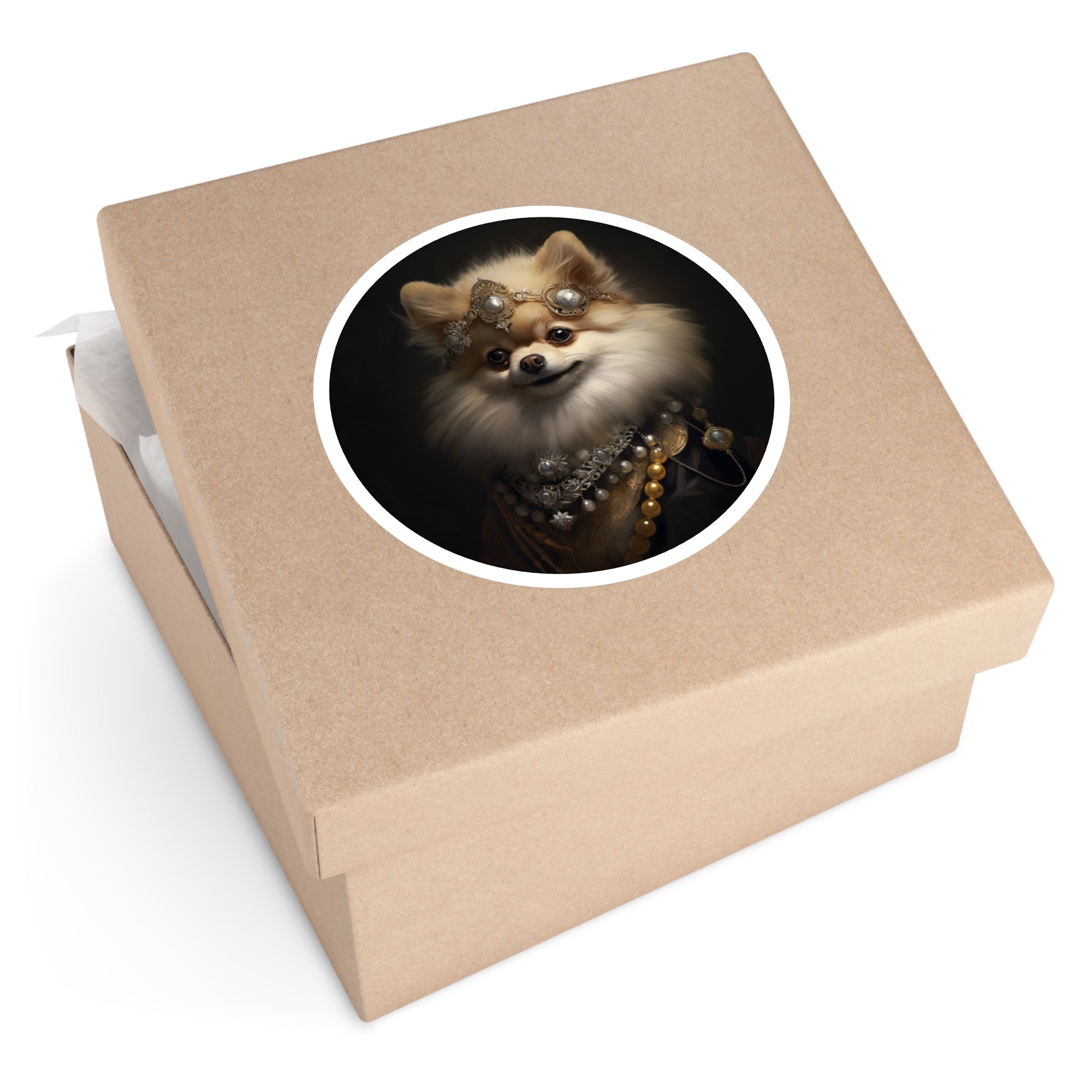Regal Pomeranian Sticker
