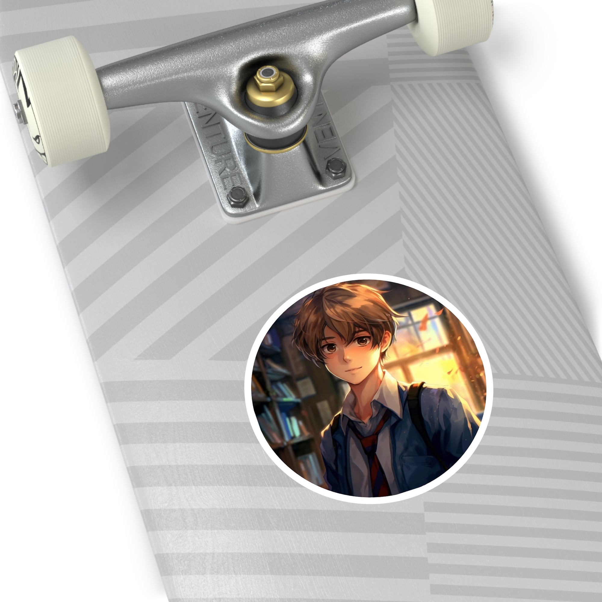 Anime Boy, Soft Art Sticker, Notebook Decor, Gift Idea