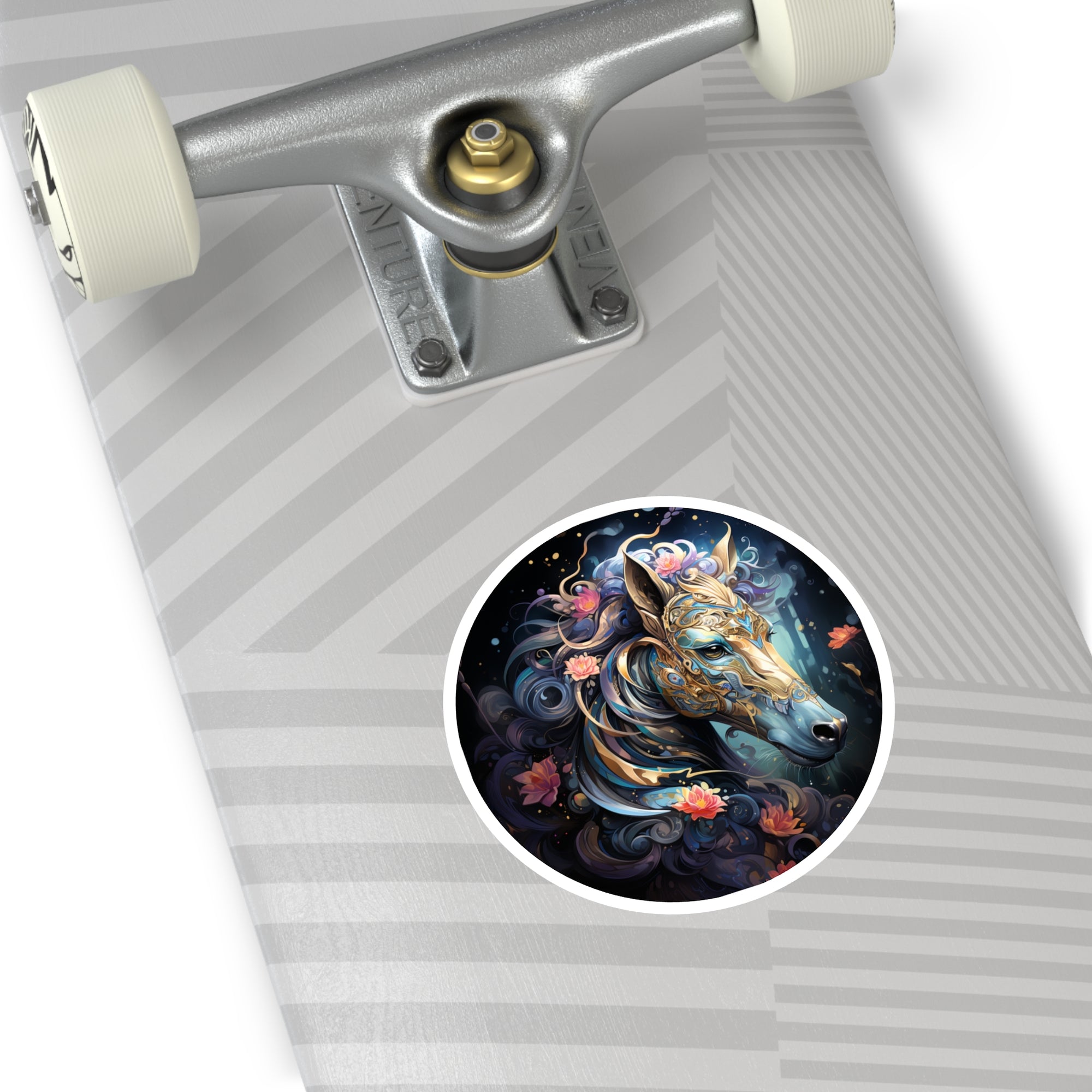 Decorative Horse, Fantasy Art Sticker, Laptop Decor, Creative Gift