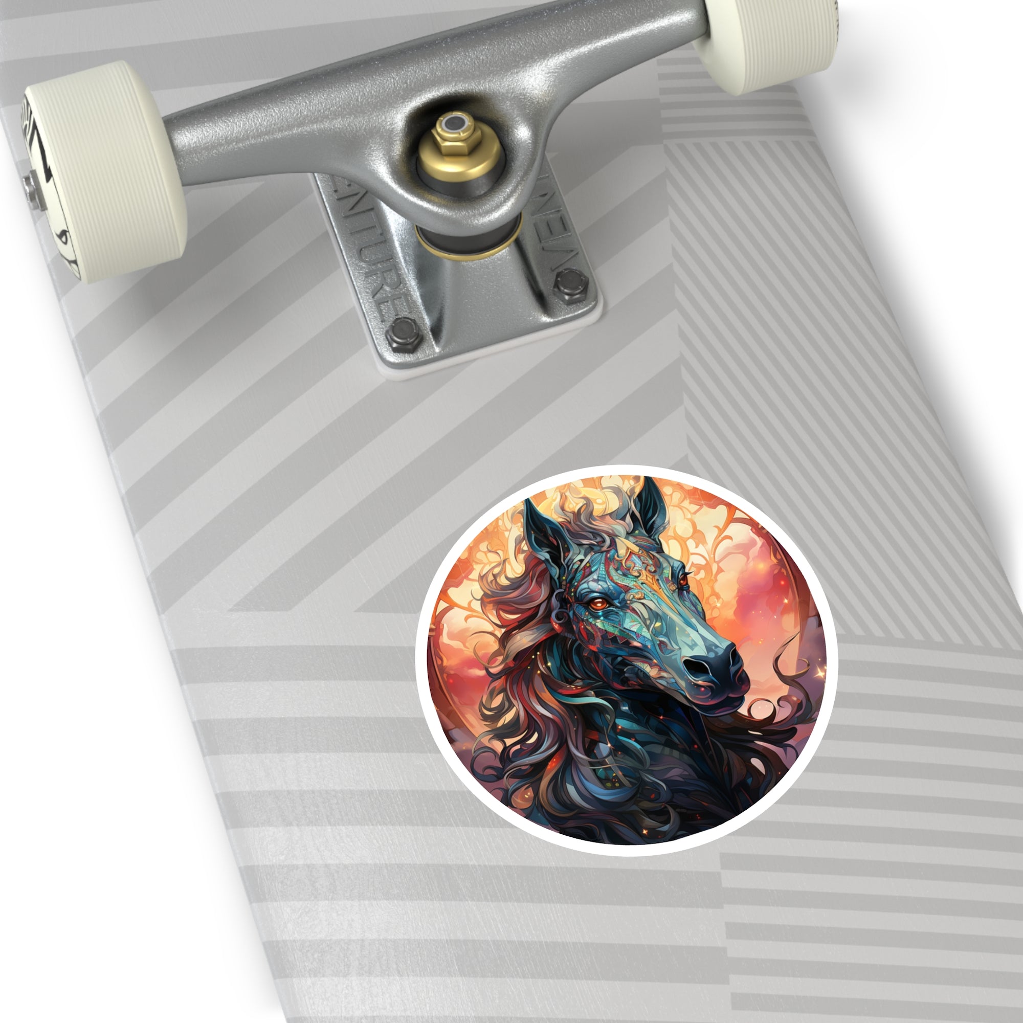 Fantasy Horse, Artistic Sticker, Notebook Decor, Unique Gift