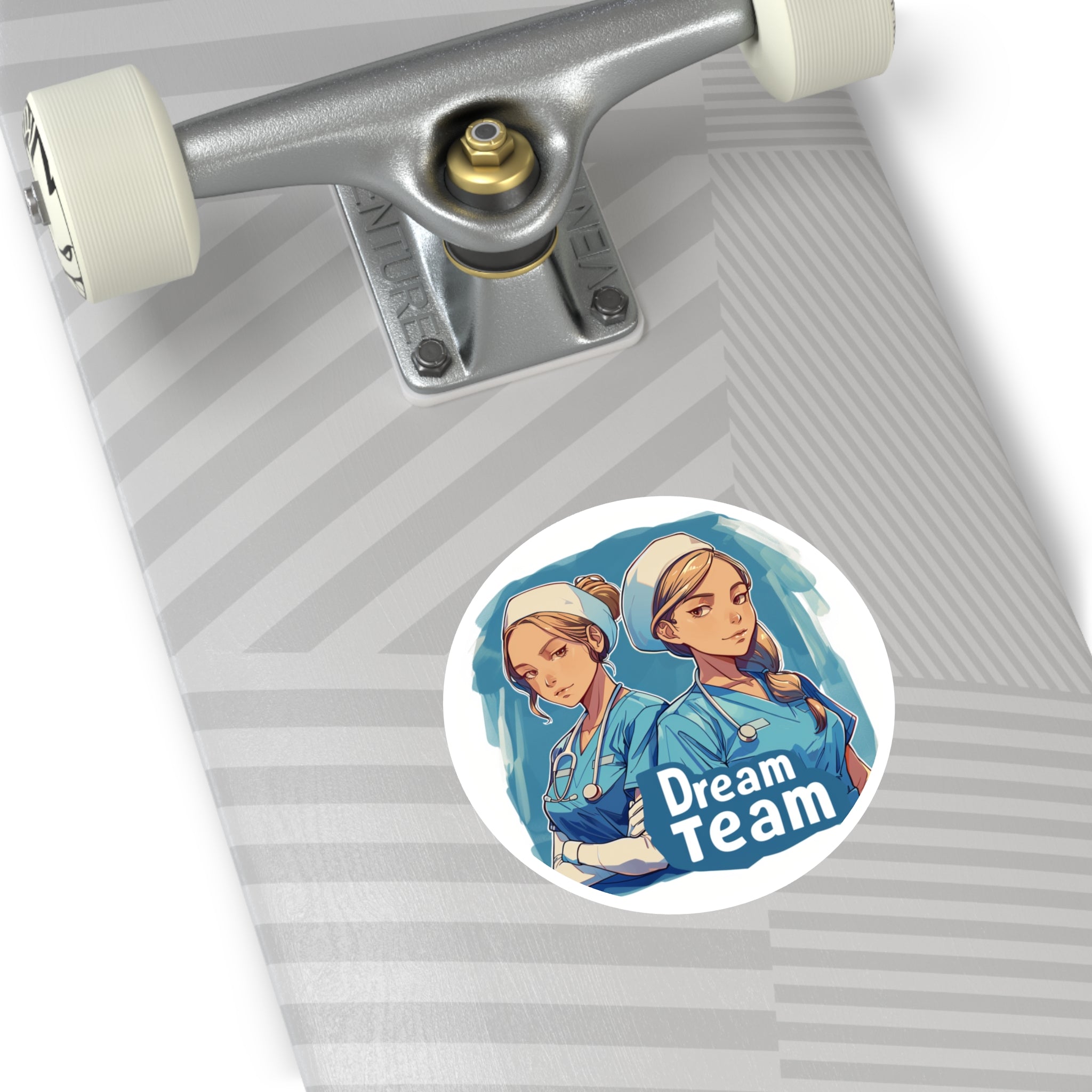 Dream Team Nurses Sticker, Medical Staff Art, Healthcare Design, Appreciation Gift