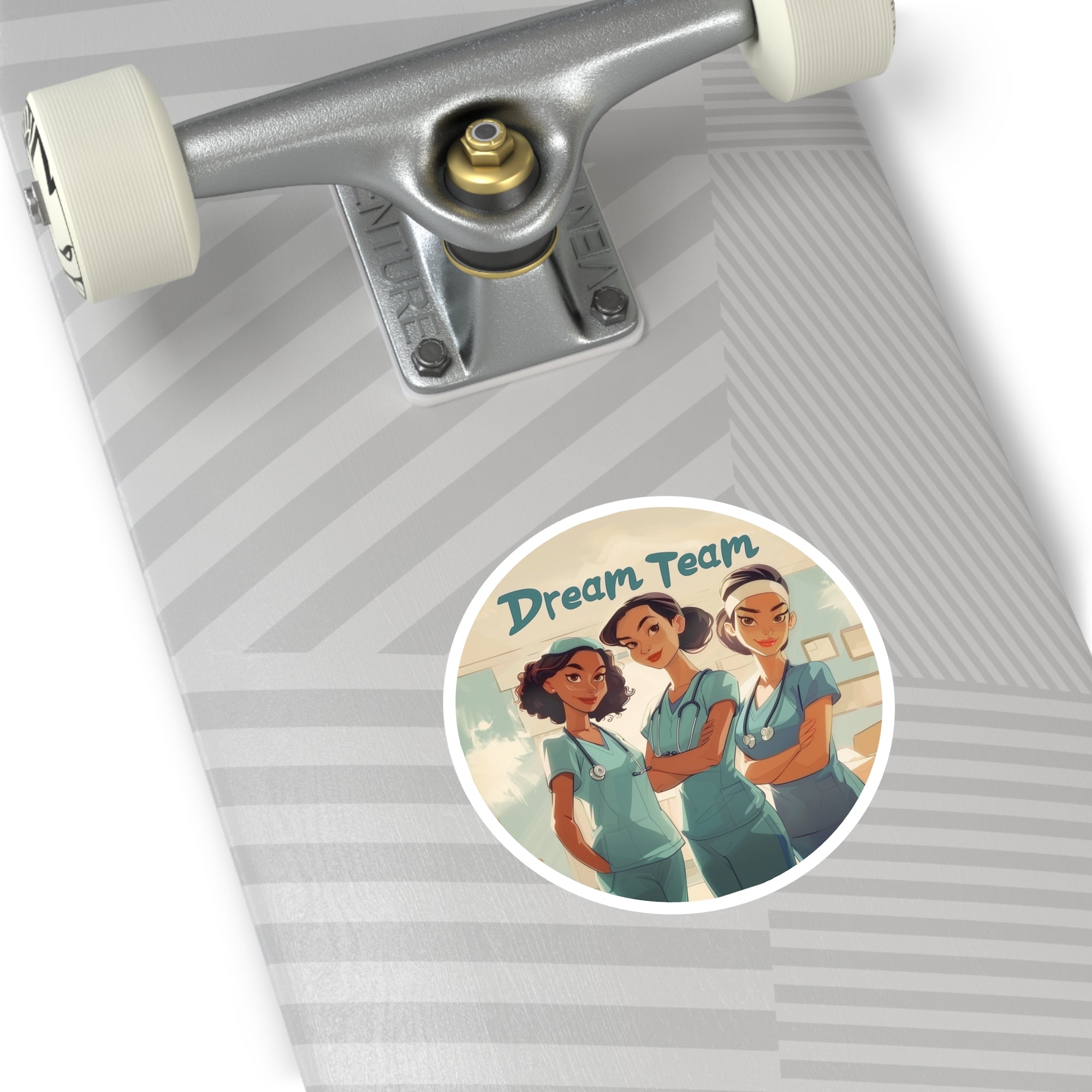 Nurse Dream Team Sticker, Medical Crew Art, Healthcare Hero Design, Appreciation Gift